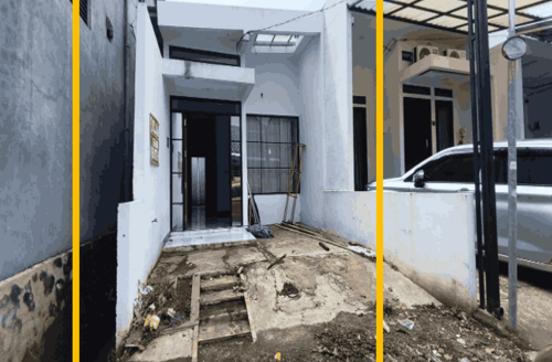 Dijual Rumah Satu Lantai Dibawah Harga Pasar Terletak di Tengah Kota Tangerang